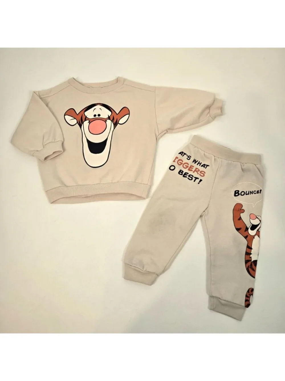 Disney Baby Tigger 2 Piece Set Sweatshirt & Pants Winnie the Pooh Baby Size 12M